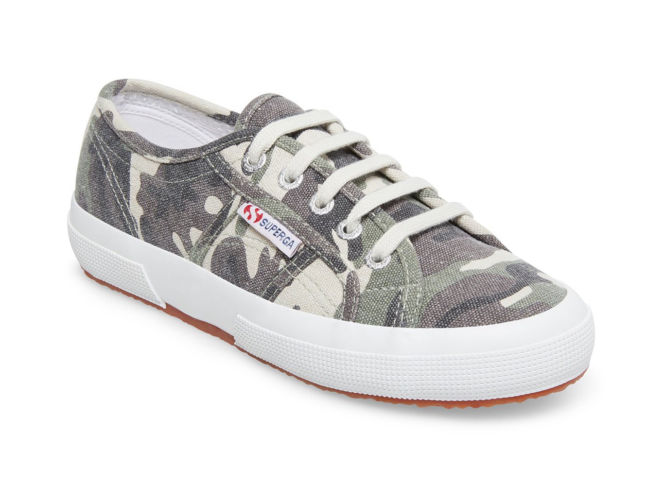 Tenis Feminino Camufladas - Superga 2750 Cotcamofanw - OVQIZ-6431